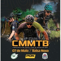 Balsa Nova recebe a 4ª etapa do Campeonato Metropolitano de Mountain Bike (CMMTB) 2023